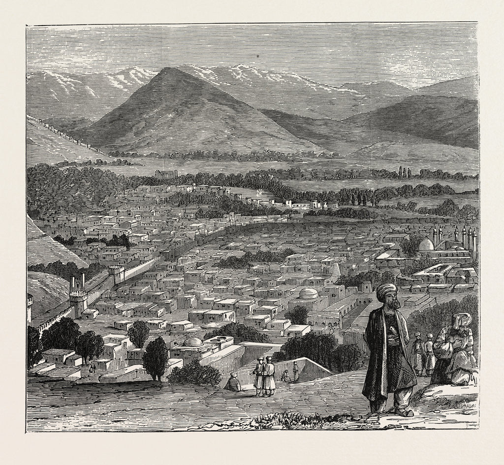 Detail of View of the City of Cabul by Anonymous