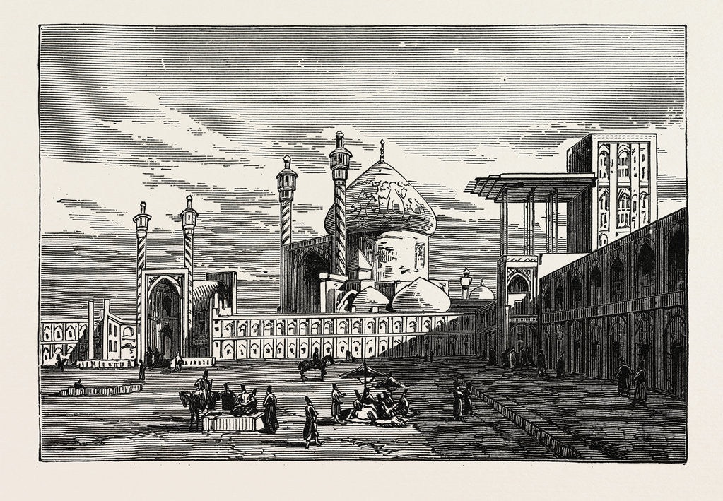 Detail of The Maidan Shah, or Royal Square, Ispahan by Anonymous