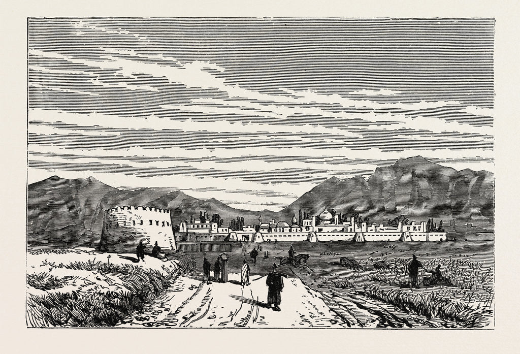 Detail of View of Shiraz by Anonymous