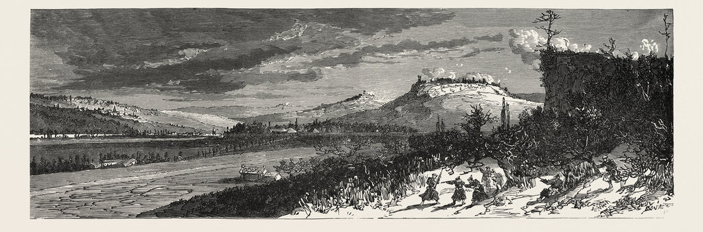 Detail of The French Position on 21 December 1870 by Anonymous