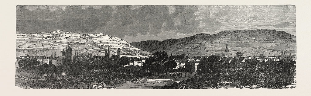 Detail of View of Nuits, France by Anonymous