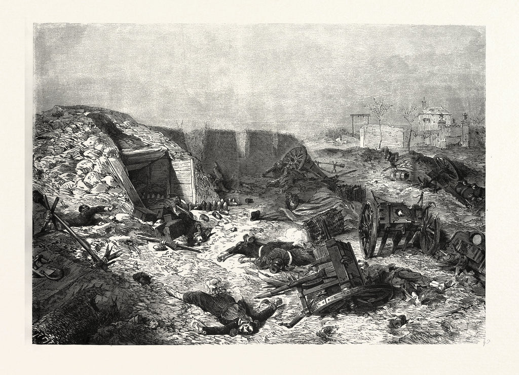 Detail of The Mont Avron, France by Anonymous