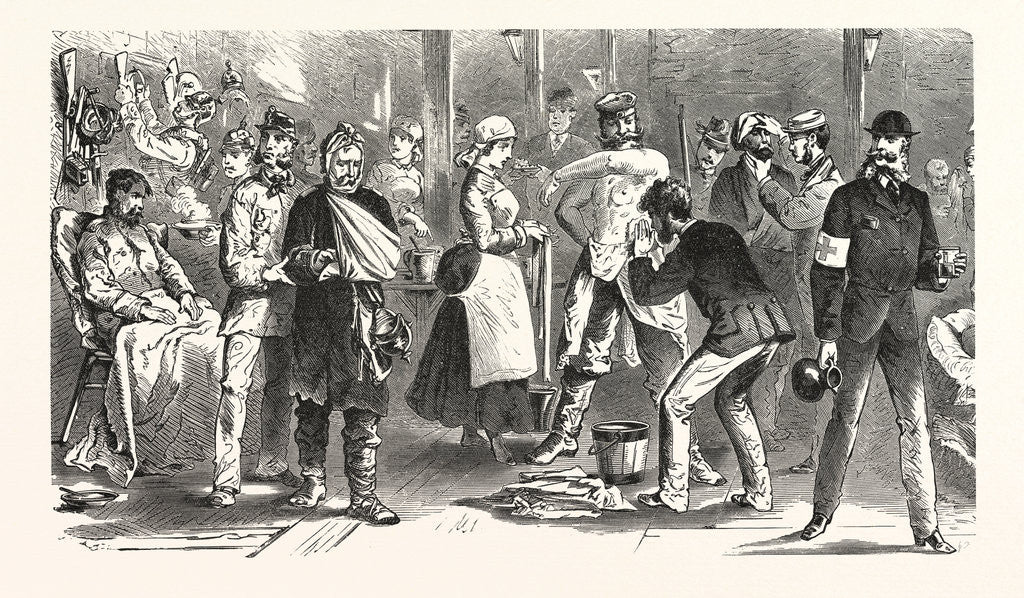 Detail of Station Dressing Station by Anonymous