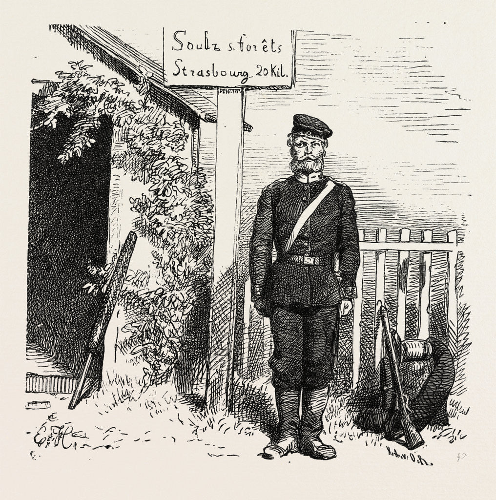 Detail of The New Flagman in France by Anonymous