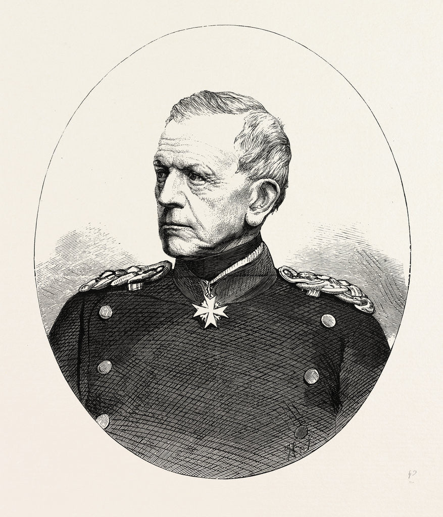 Detail of Von Moltke, General of the German Army by Anonymous