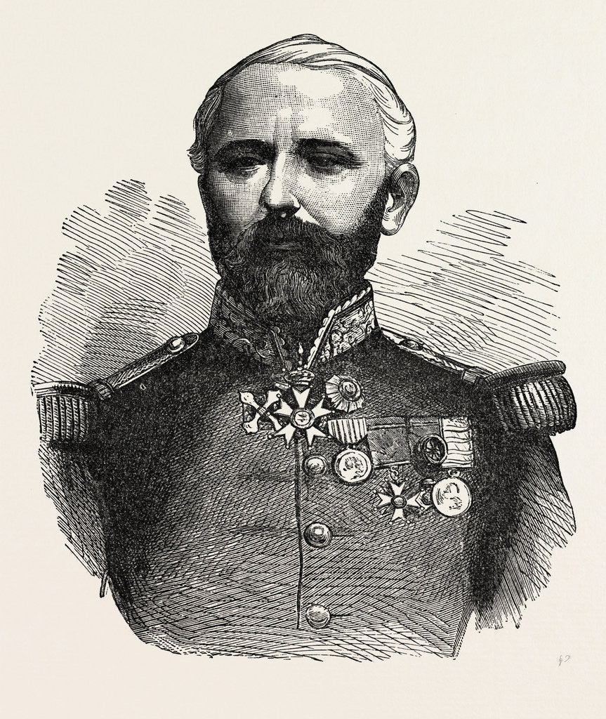 Detail of General Felix Douay, 1816 - 1879, French Army by Anonymous