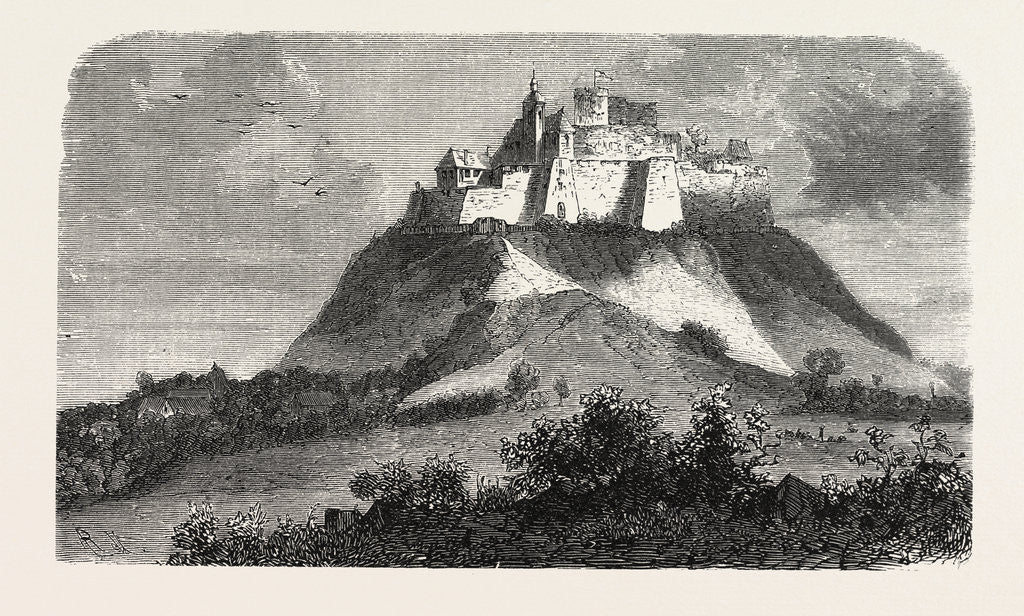 Detail of The Fortress Lichtenberg 1870 by Anonymous