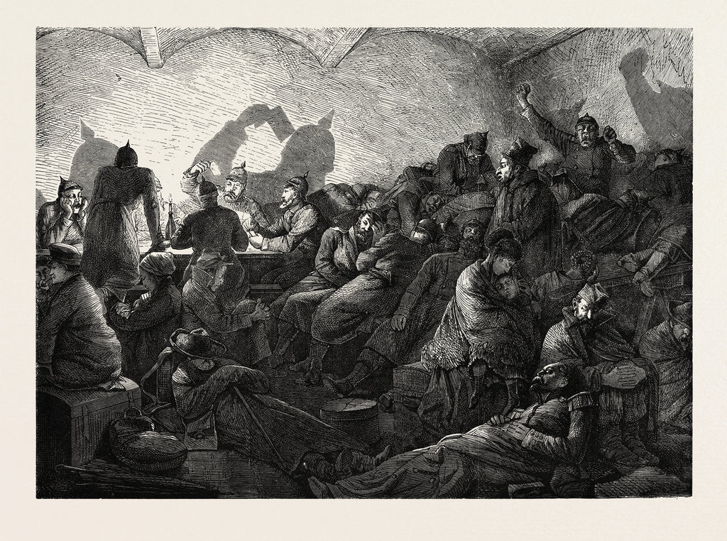 Detail of Prussians in Metz, after the Surrender 1870 by Anonymous