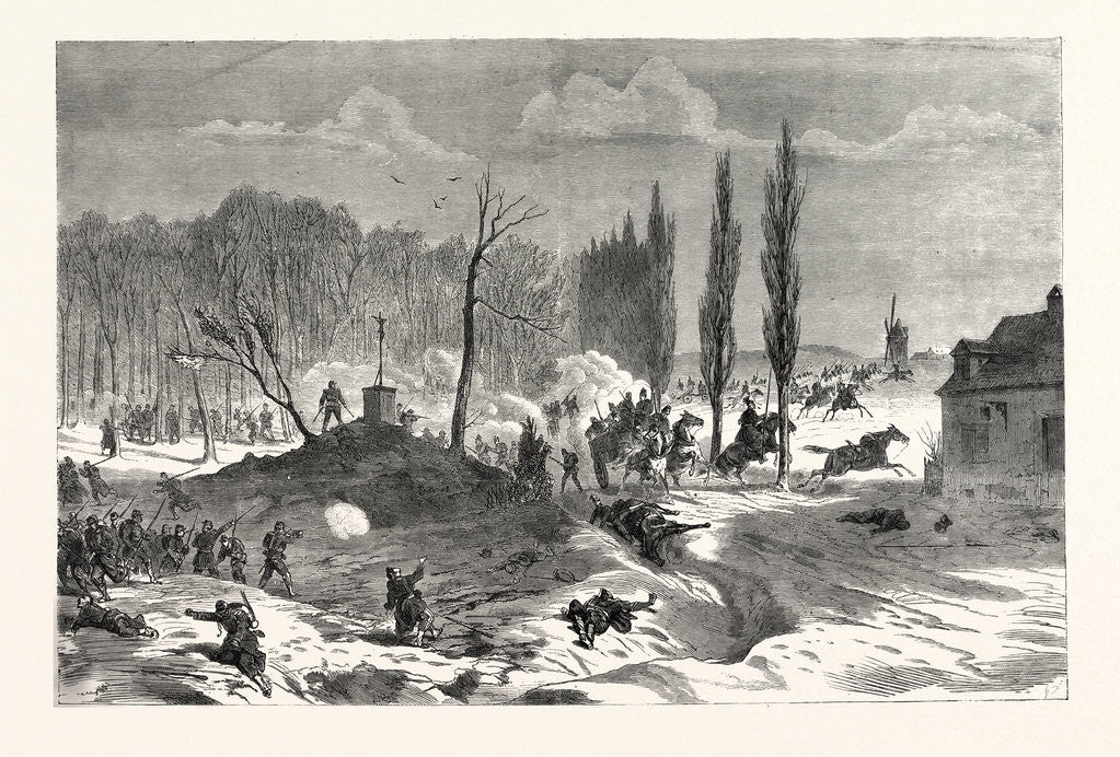 Battle Near Quesnel, November 23 1870 by Anonymous
