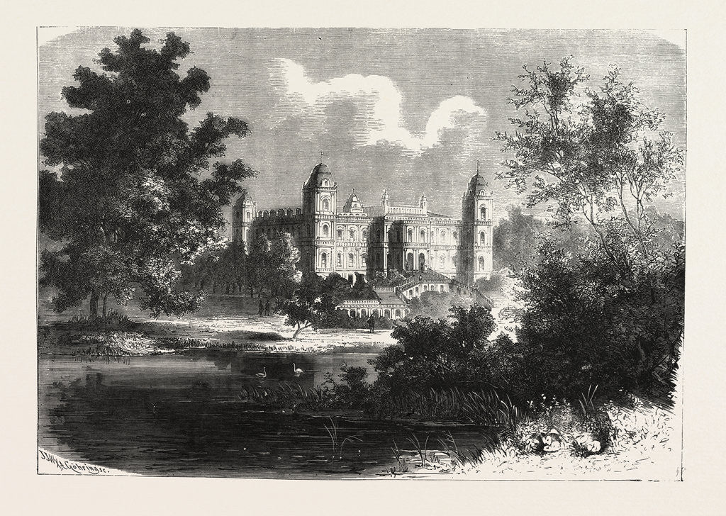 Detail of Ferrieres Castle Near Paris, Having Served As the Headquarters of the King of Prussia, 19 September 5 October 1870 by Anonymous