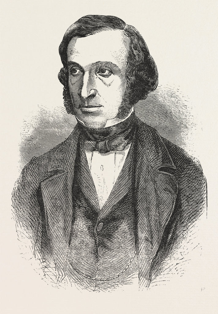 Detail of Mr. J. Napier, M.P. for the University of Dublin. 1849 by Anonymous