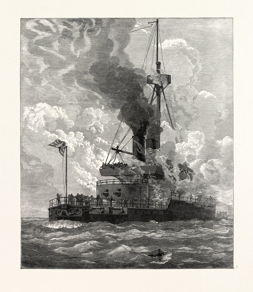The Steam-Boiler Explosion on Board H.M.S. Thunderer at Spithead by Anonymous