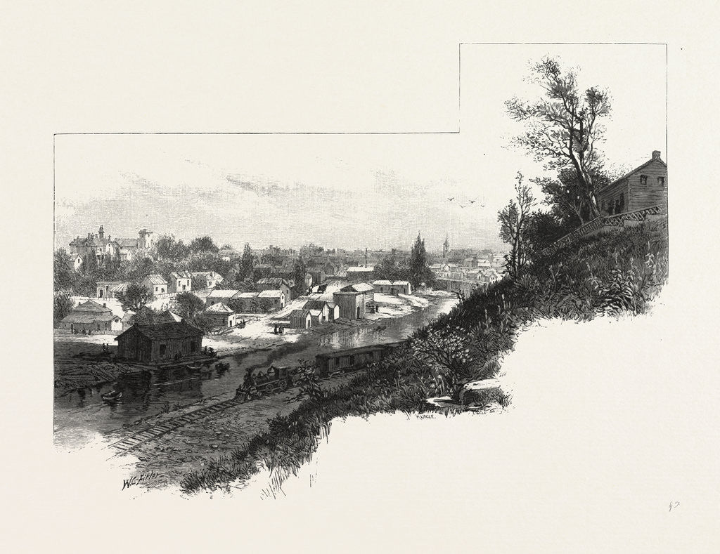 Detail of Lindsay, Canada by Anonymous