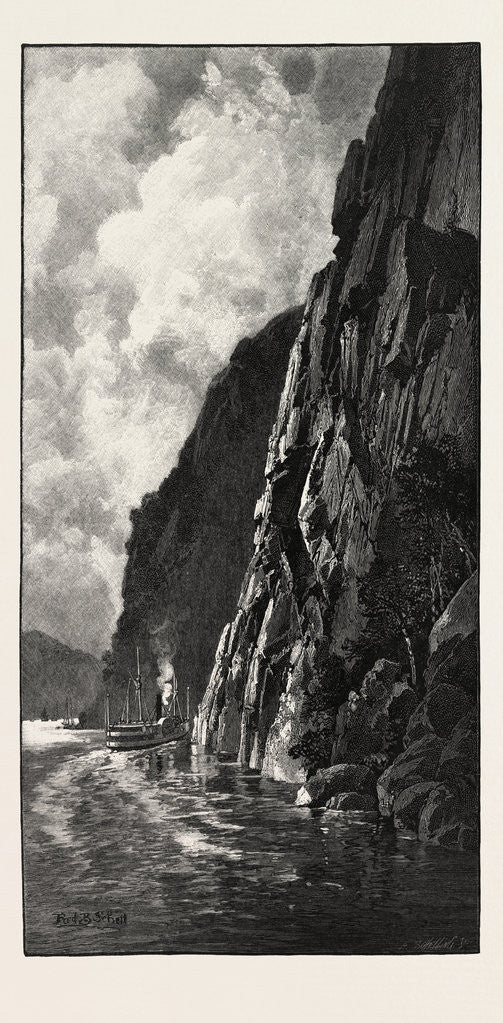 Detail of Under Cape Trinity, Canada by Anonymous