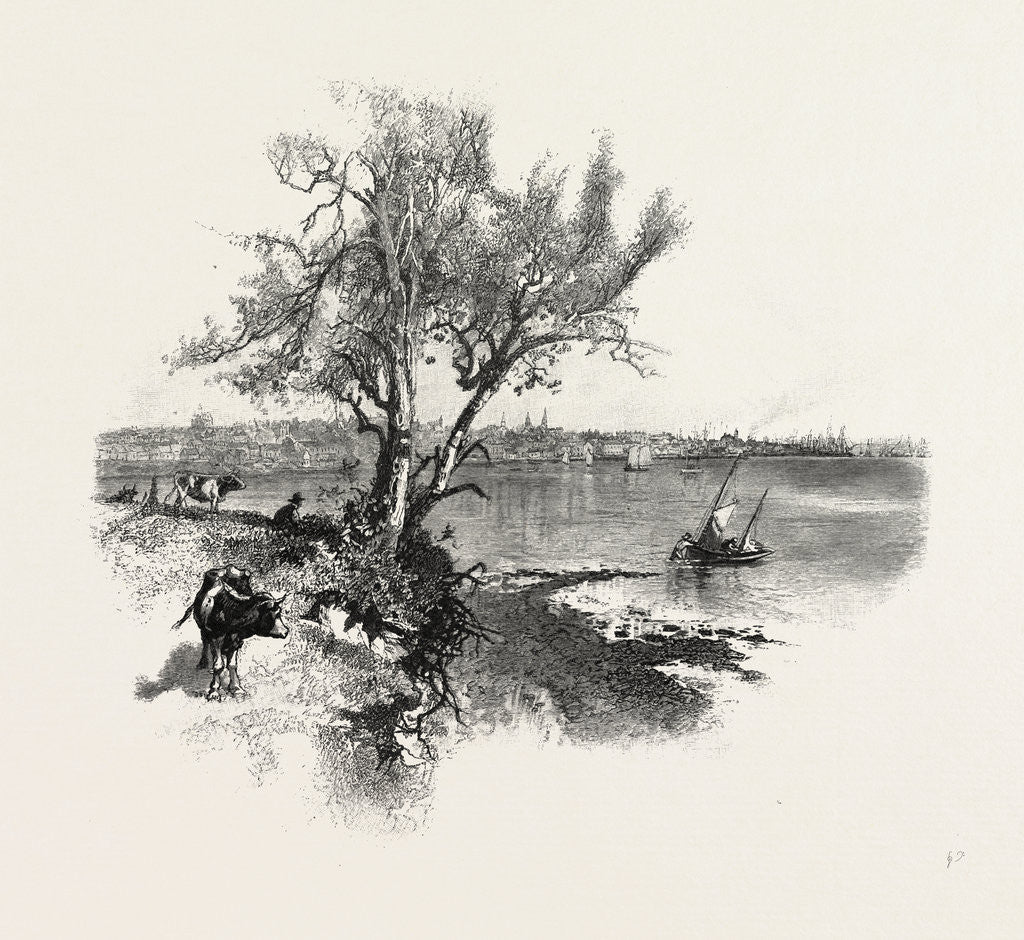 Detail of Nova Scotia, Pictou, Canada by Anonymous