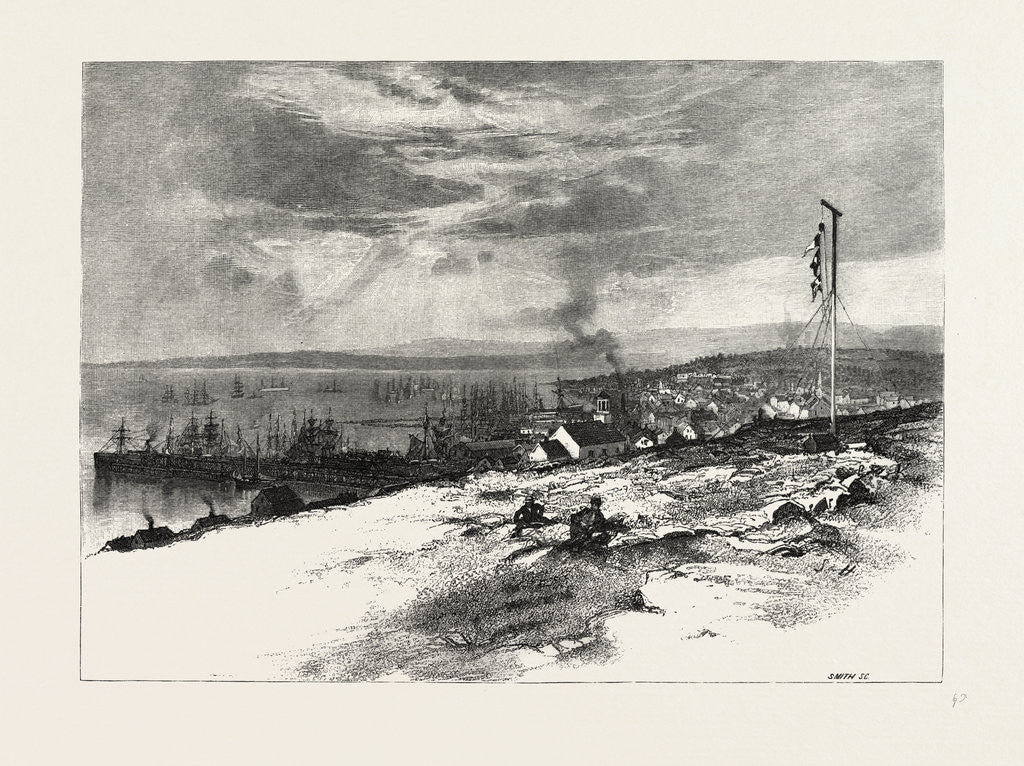 Detail of Nova Scotia, North Sidney, Canada by Anonymous