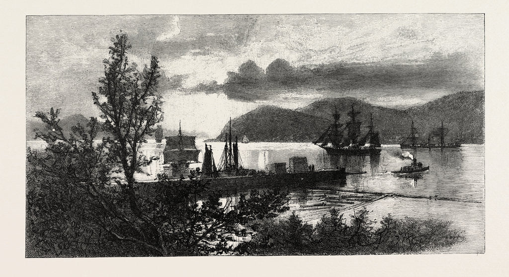 Detail of French Canadian Life, Cap Rouge, Canada by Anonymous