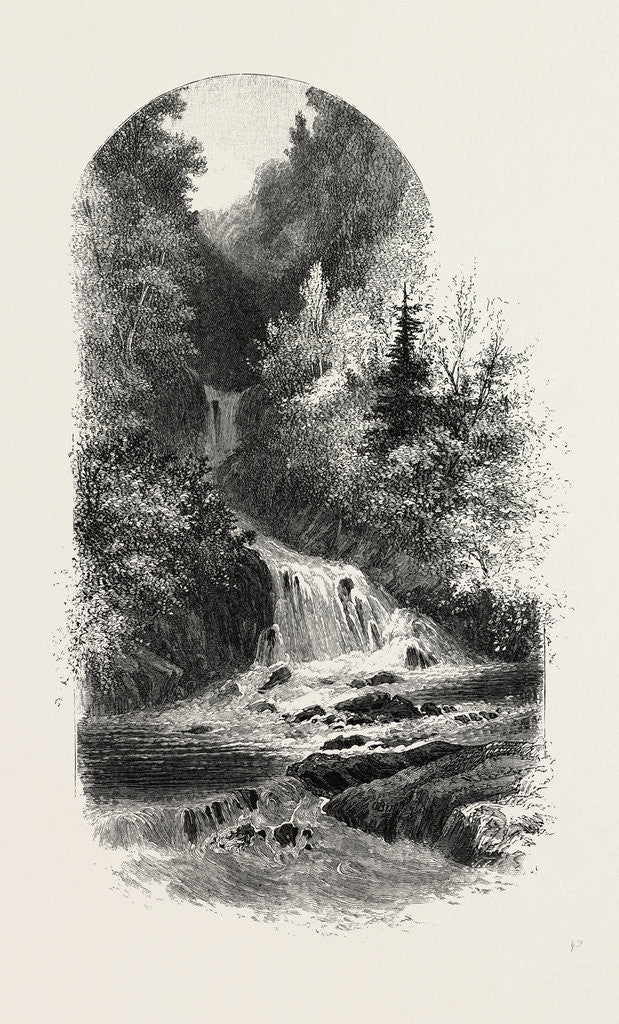 Detail of French Canadian Life, Little Shawenegan, Canada by Anonymous