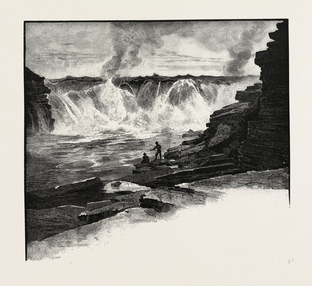 Detail of Ottawa, Chaudiere Falls, Canada by Anonymous