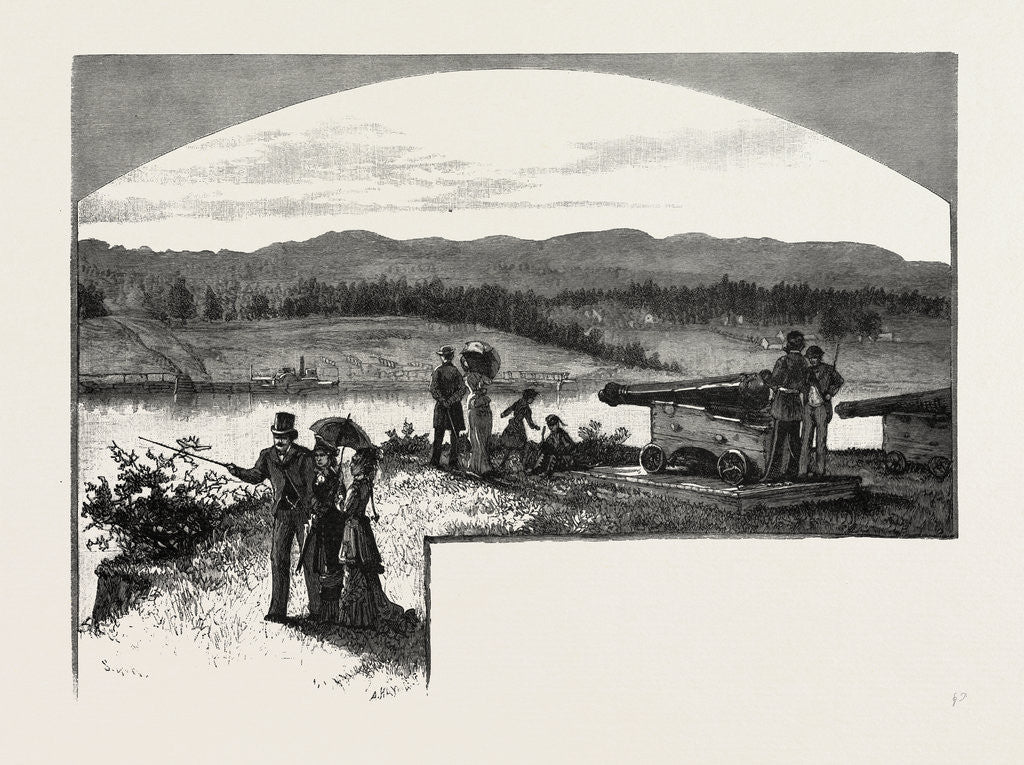 Detail of View Across the Ottawa, Canada by Anonymous