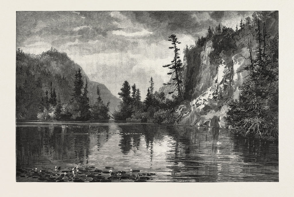 Detail of Above Split Rock Rapid, Canada by Anonymous