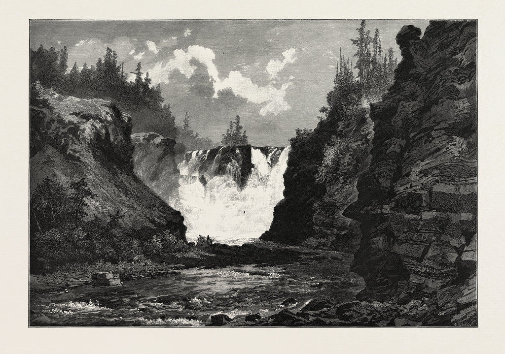 Detail of Kakabeka Falls, Canada by Anonymous