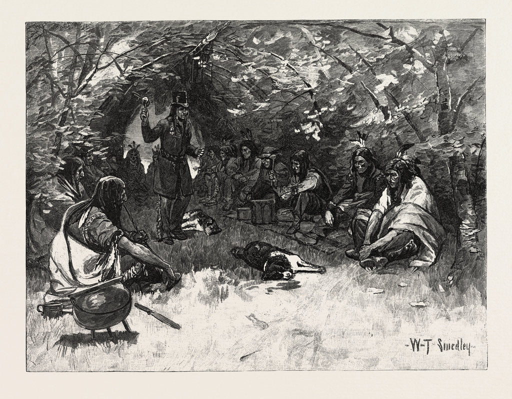 Detail of The Feast of the White Dog, Canada by Anonymous