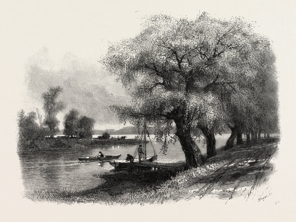 Detail of Mouth of the Chippewa River, Canada by Anonymous