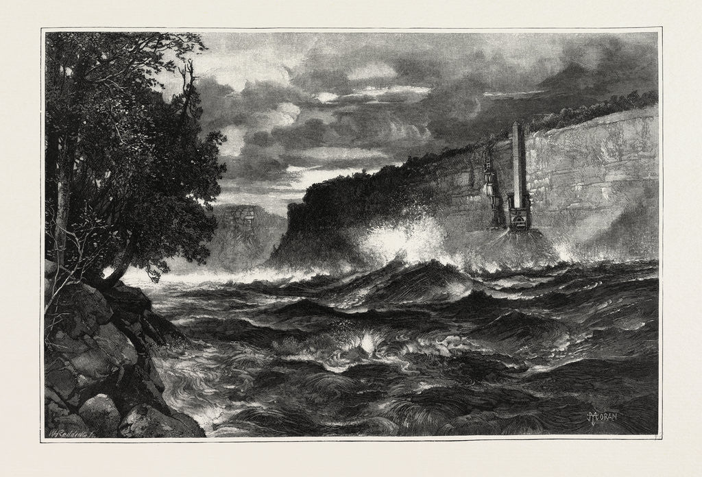 Detail of The Whirlpool Rapid, Canada by Anonymous