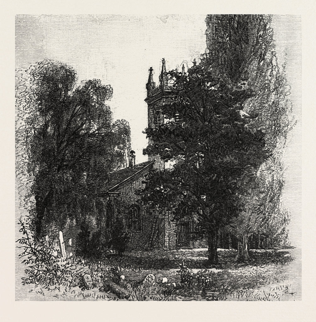 Detail of St. Mark's Church, Niagara, Canada by Anonymous