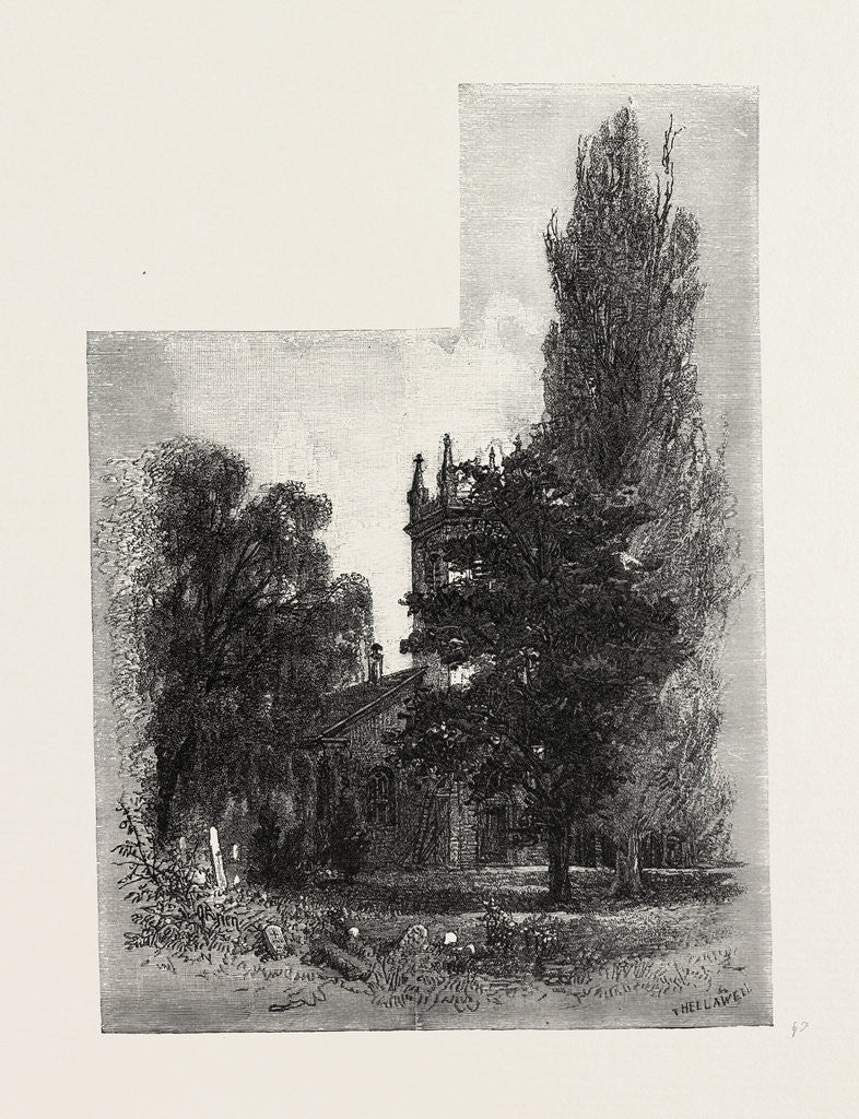 Detail of St. Mark's Church, Niagara, Canada by Anonymous