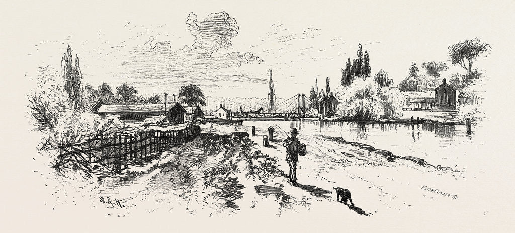 Detail of Near Lock No. 2, Old Canal, Canada by Anonymous