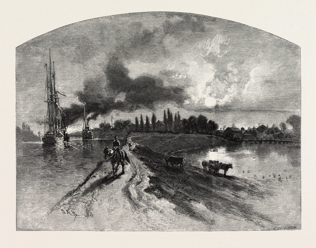 Detail of Niagara District, Port Robinson, Enlarged Canal, Canada by Anonymous