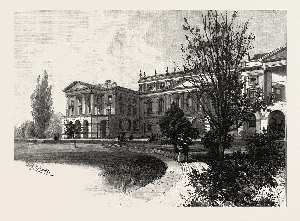 Detail of Osgoode Hall, Canada by Anonymous