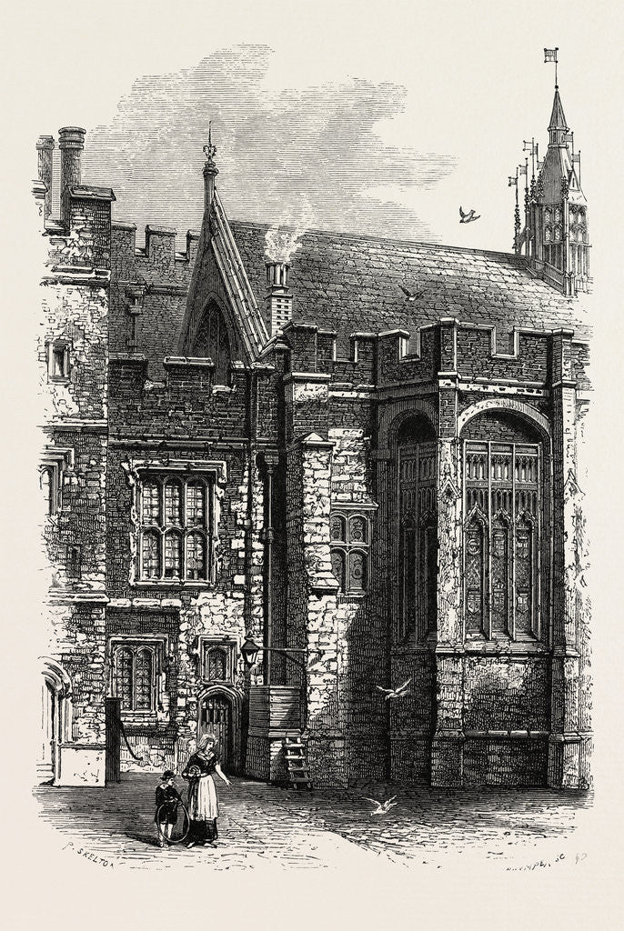Detail of Eton, the College Hall by Anonymous
