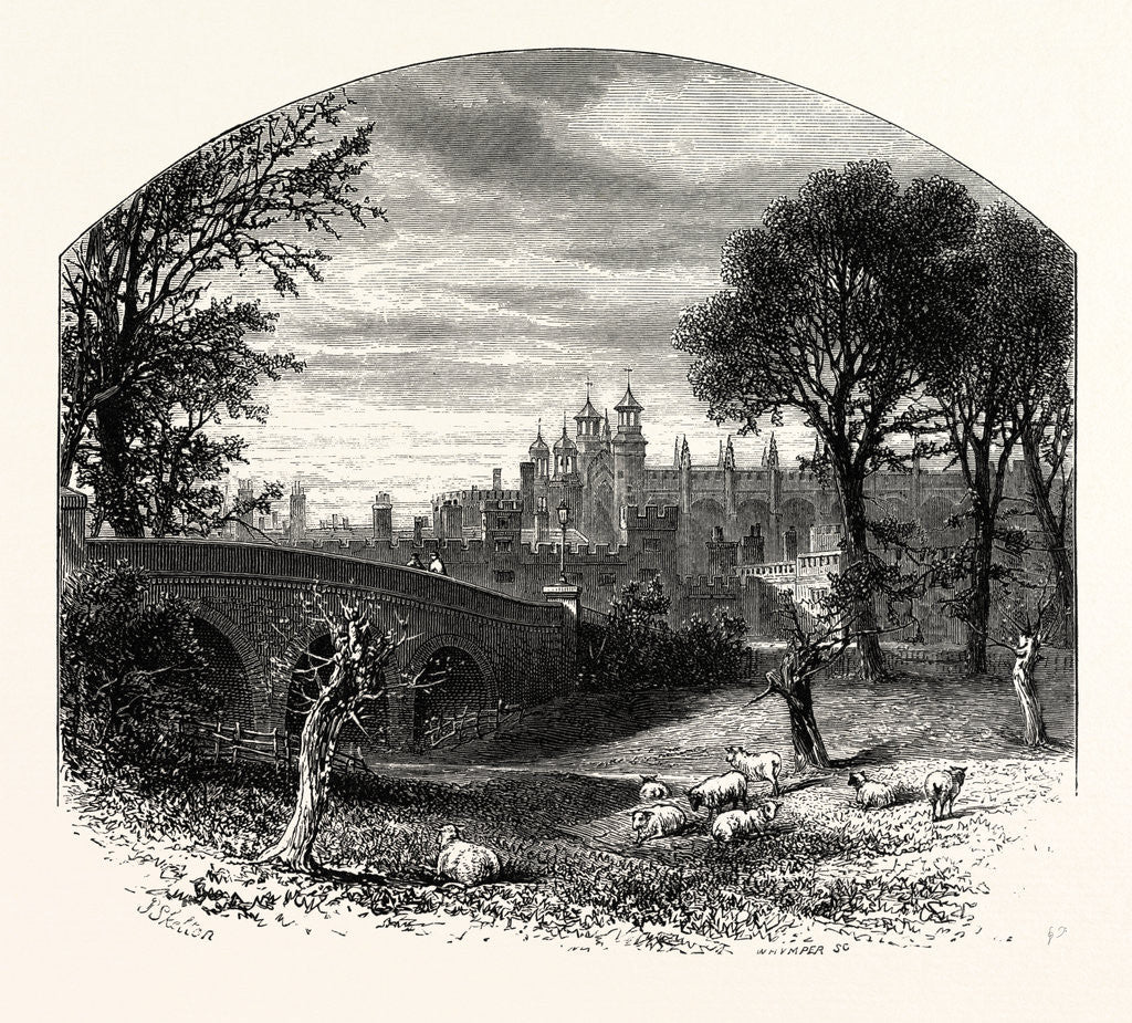 Detail of Eton, from the Slough Road by Anonymous