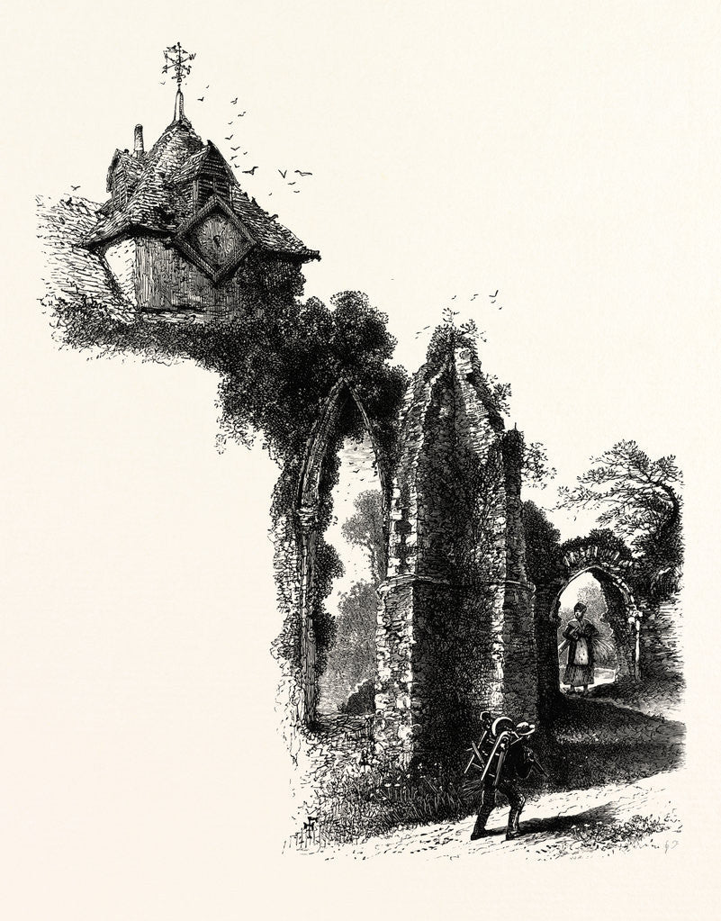 Detail of The Old Church, Winchelsea, East Sussex, England by Anonymous