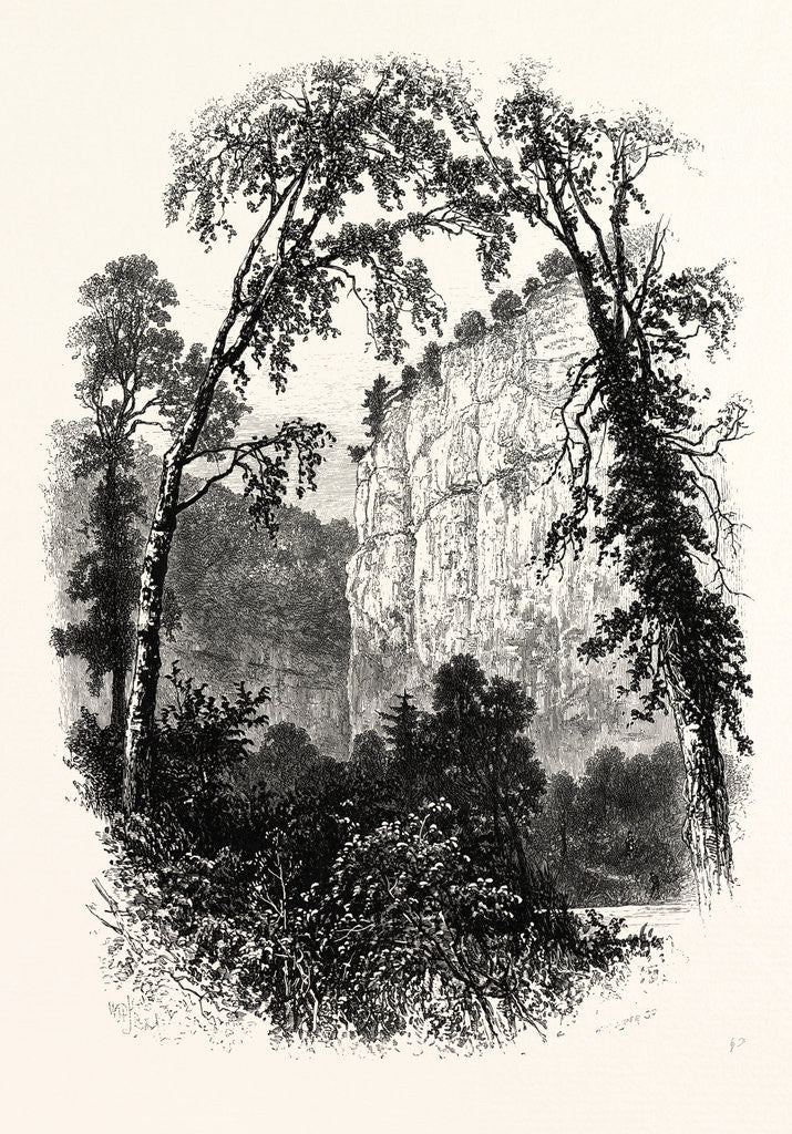 Detail of Chee Tor, Chee Dale by Anonymous