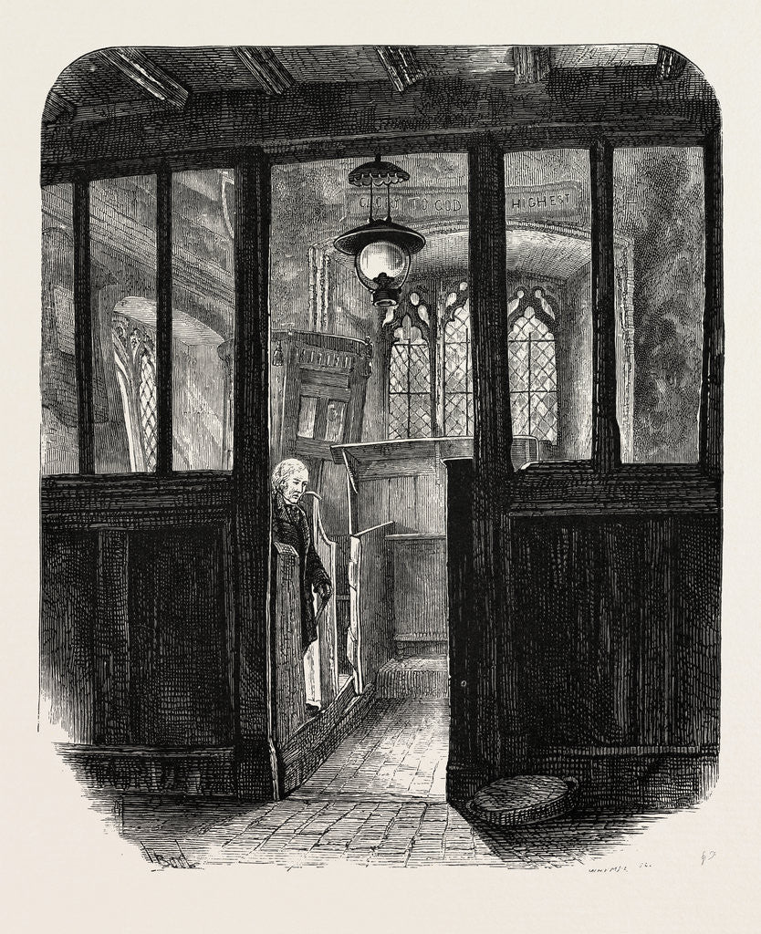 Detail of Depedale Church by Anonymous