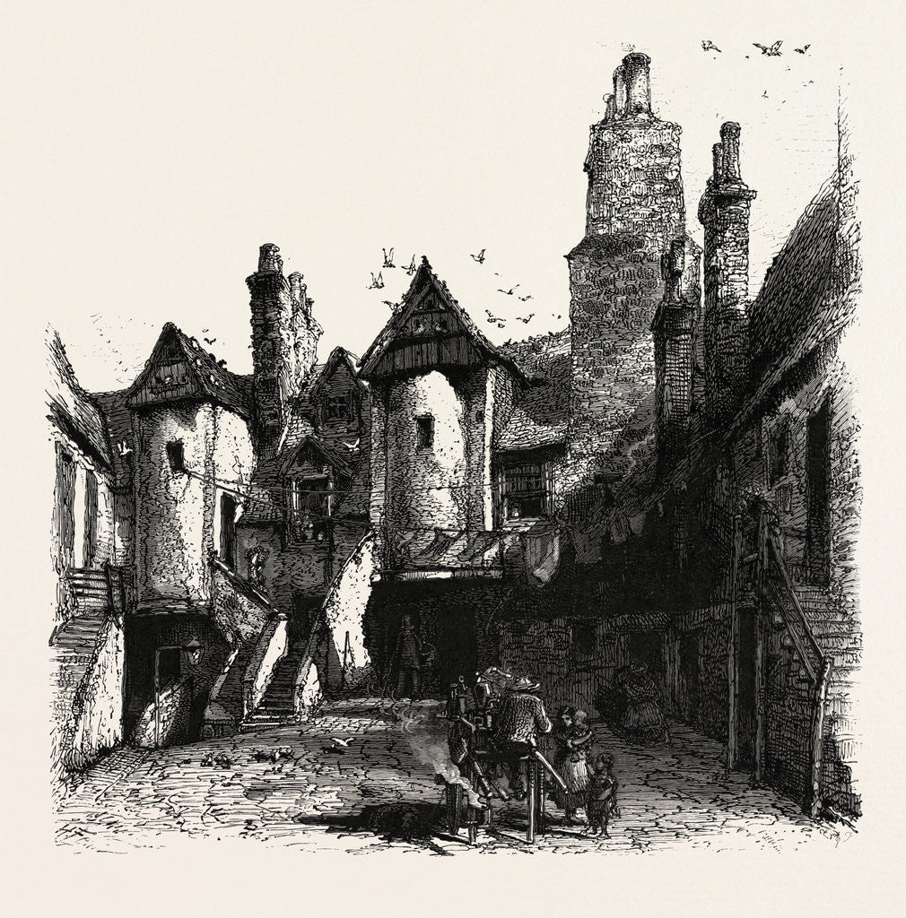 Detail of Edinburgh: The White Horse Hostel, Scotland by Anonymous