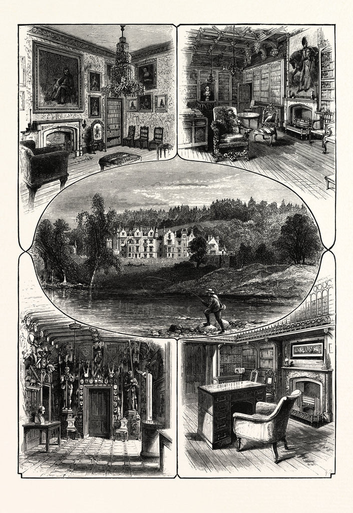 Detail of Abbotsford by Anonymous