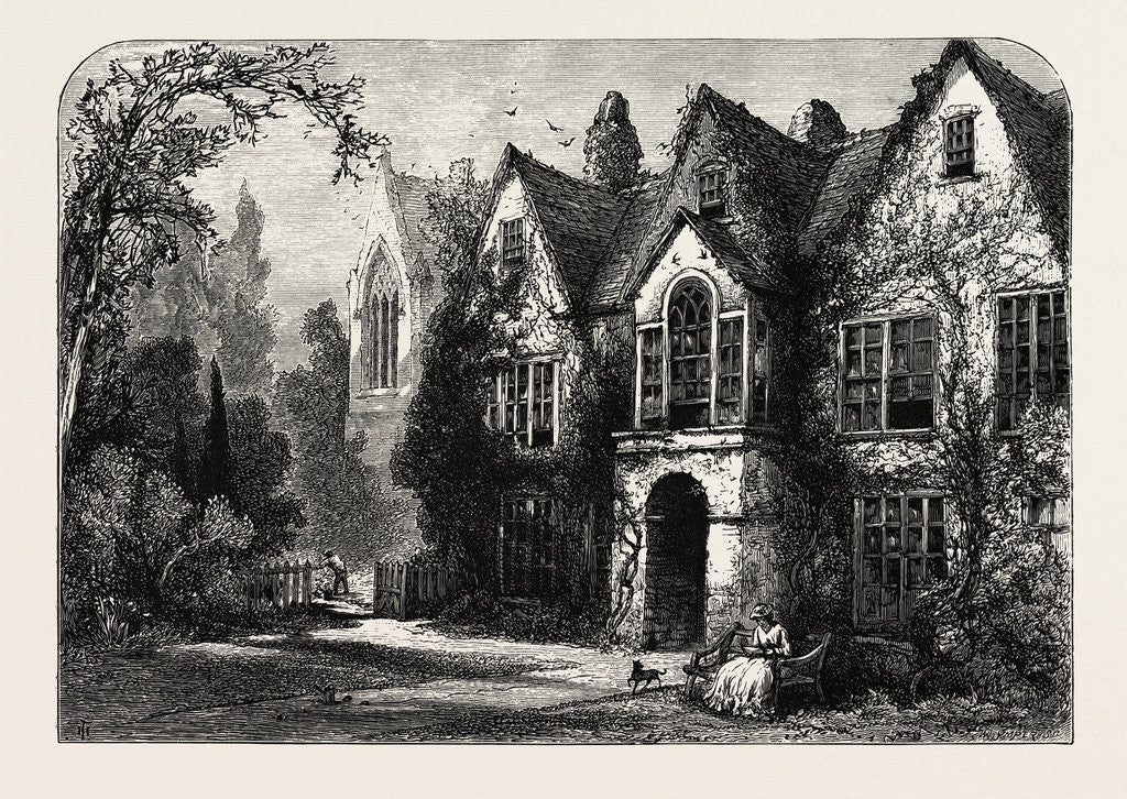 Detail of Raleigh's House at Youghal, Ireland by Anonymous