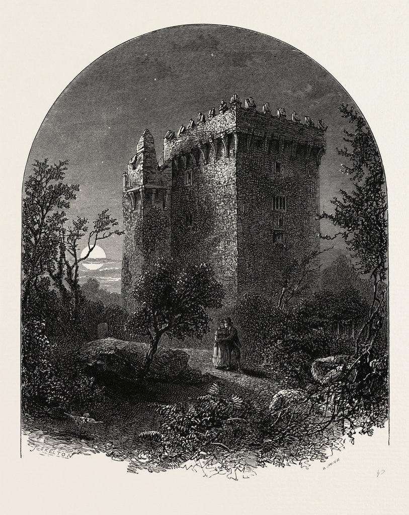 Detail of Blarney Castle, Ireland by Anonymous