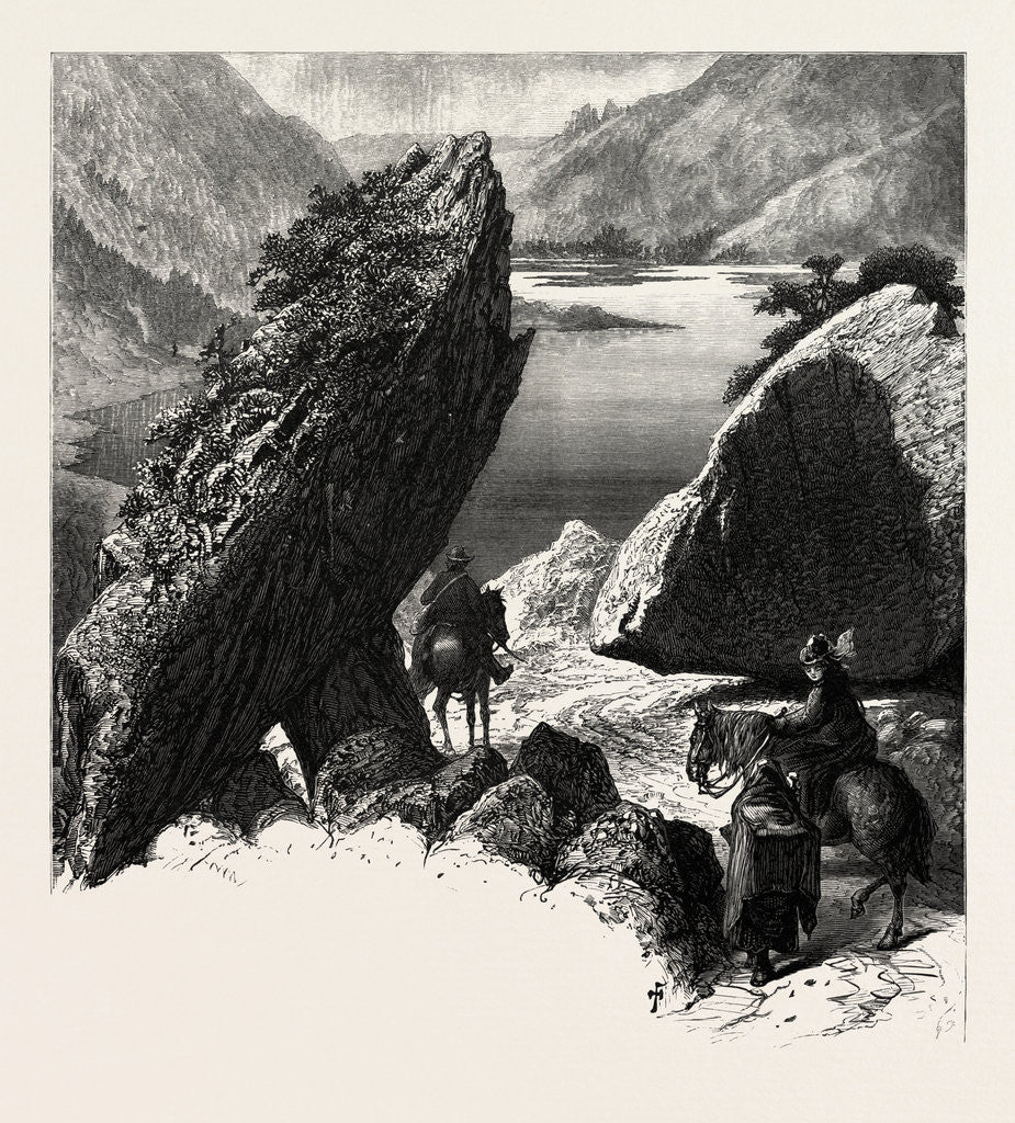 Detail of The Pike, Gap of Dunloe, Ireland by Anonymous