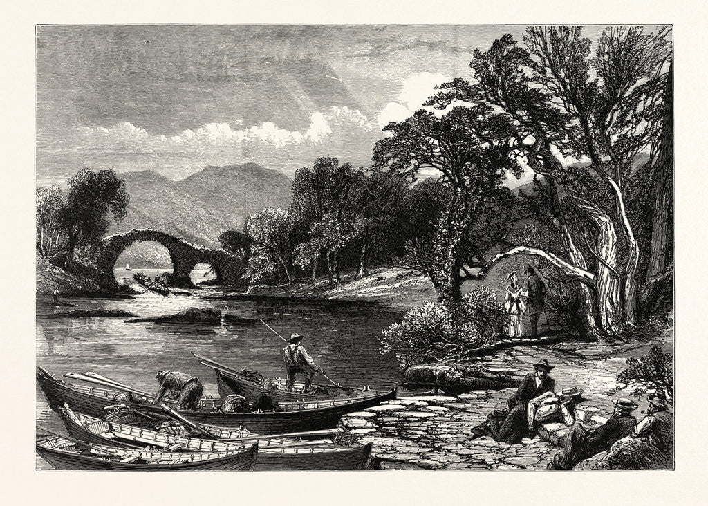 Detail of The Old Weir Bridge, Killarney, Ireland by Anonymous