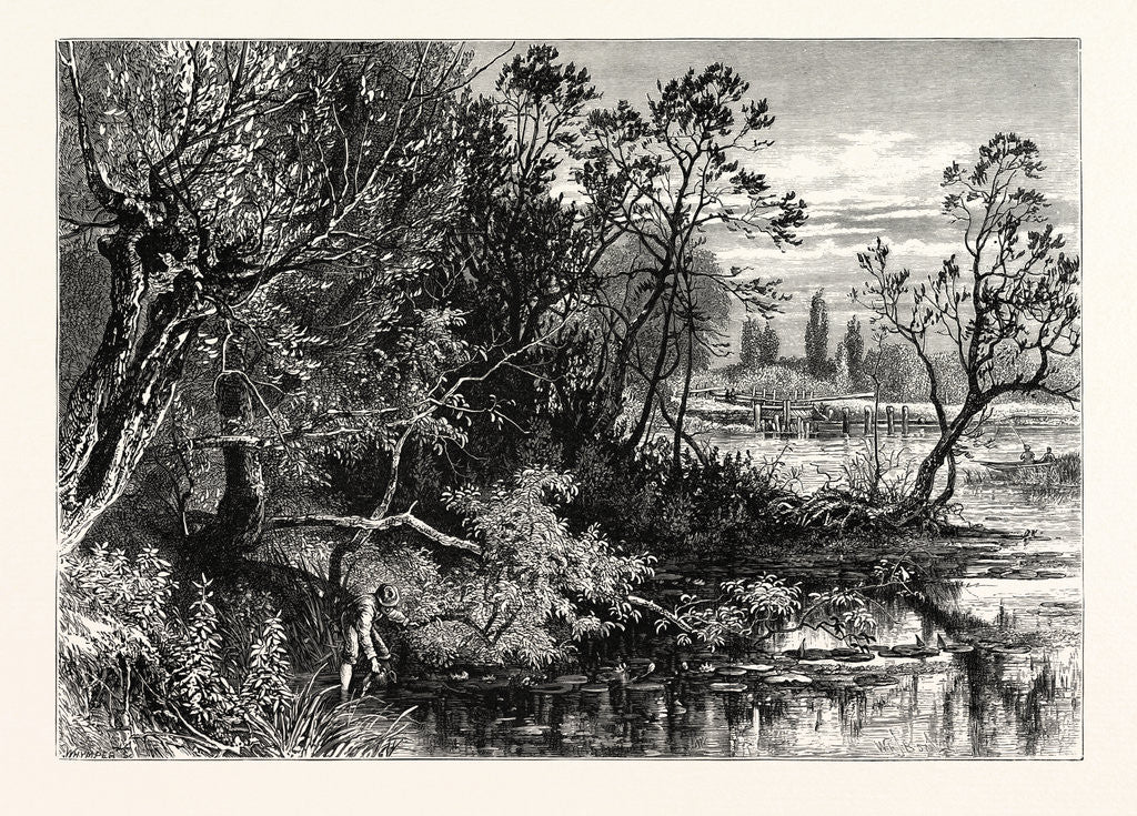 Detail of Temple Lock, Near Marlow by Anonymous