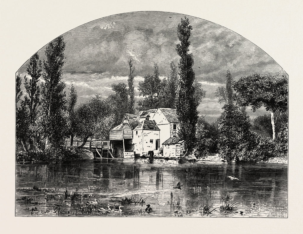 Detail of Iffey Mill by Anonymous