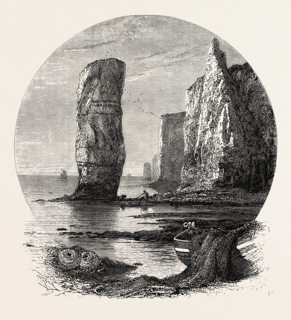 Detail of Rocks Near Bournemouth by Anonymous
