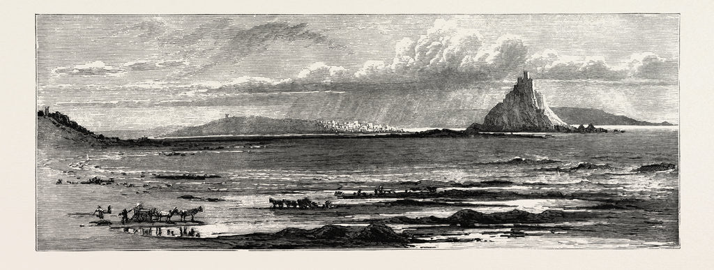 Detail of St. Michael's Mount, Cornwall by Anonymous