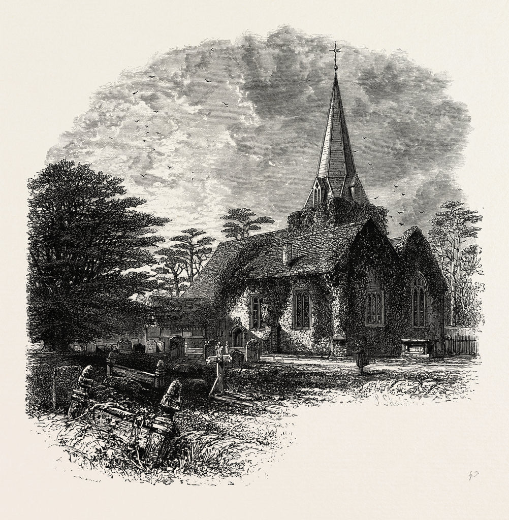 Detail of Stoke Poges by Anonymous